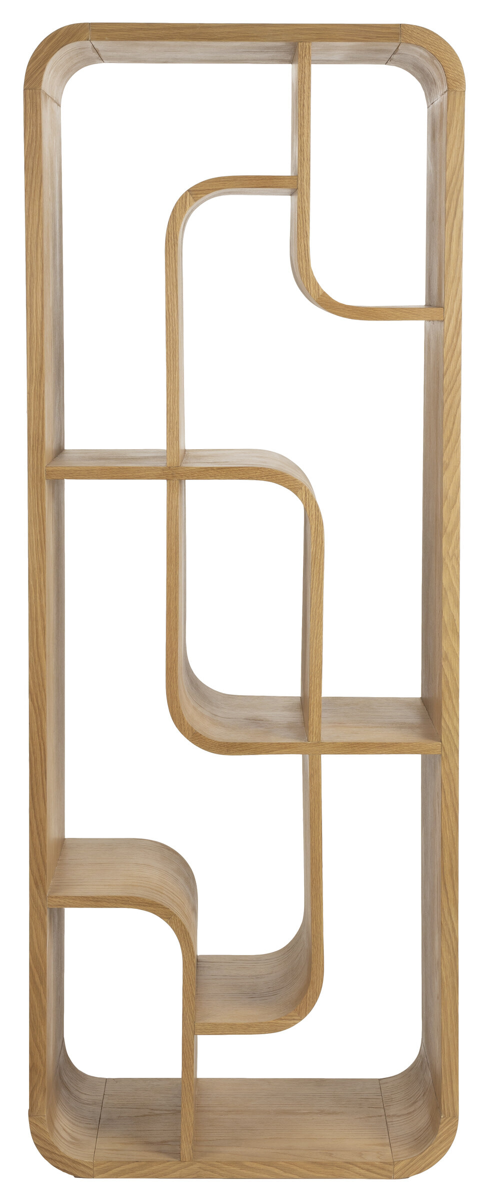 Zuiver Wandkast 'Seven' Eiken, 160 x 60cm, kleur Naturel