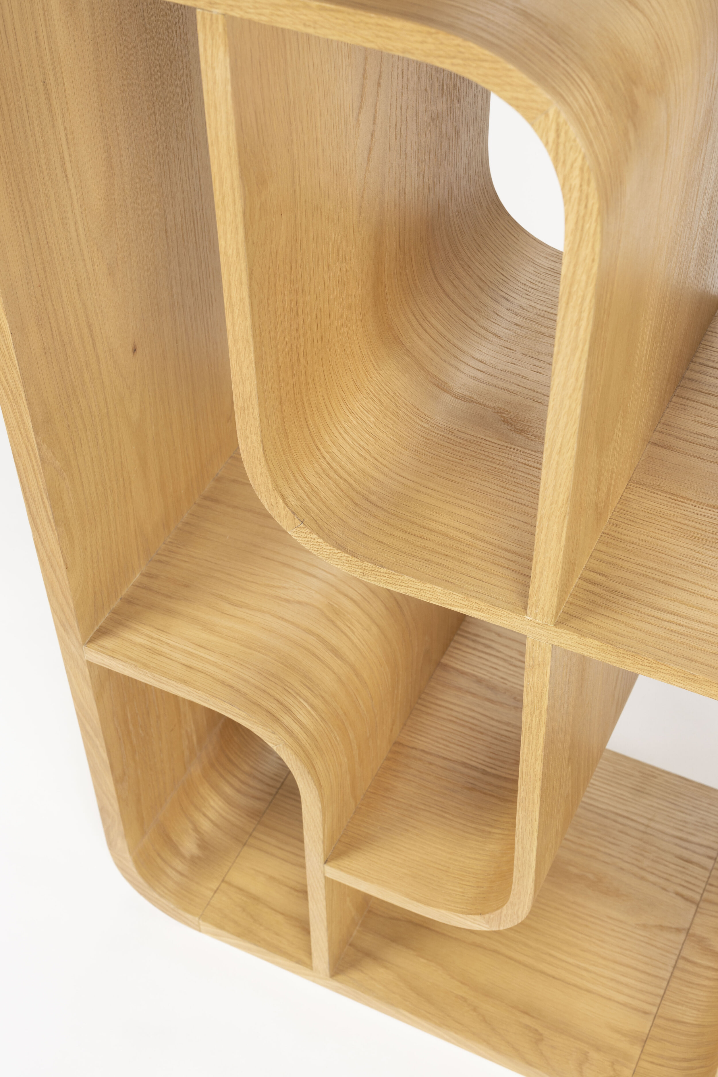 Zuiver Wandkast 'Seven' Eiken, 160 x 60cm, kleur Naturel