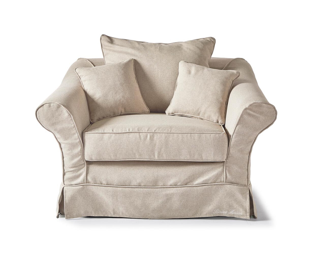 Rivièra Maison Loveseat 'Bond Street', kleur Flanders Flax Rivièra Maison Loveseat 'Bond Street', kleur Flanders Flax