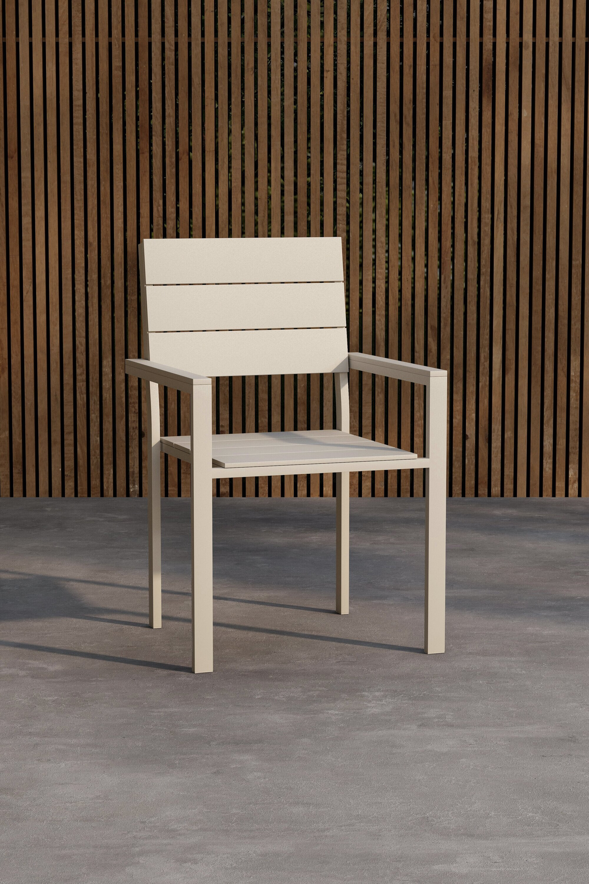 Nohr Tuinstoel 'Ethen' kleur Beige