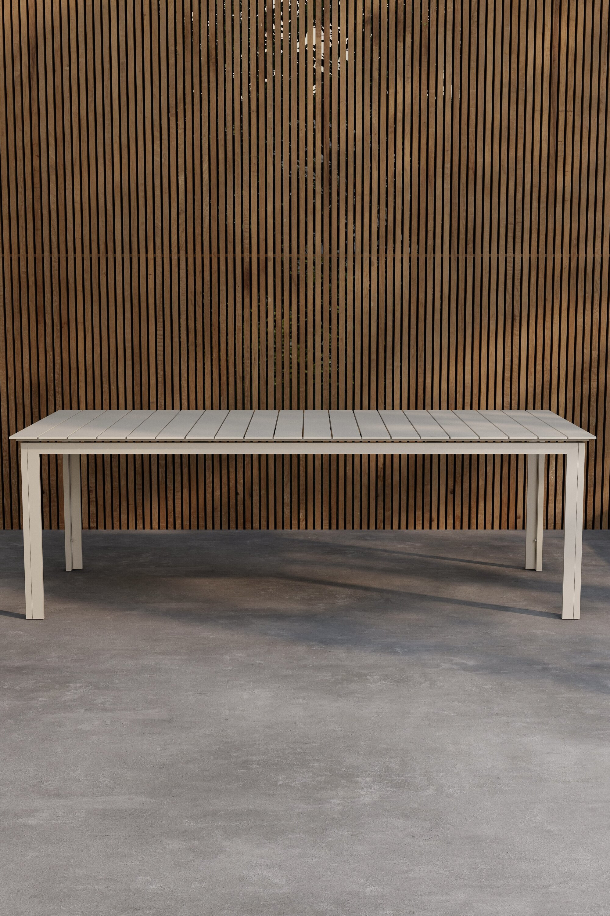 Nohr Uitschuifbare Tuintafel 'Ethen' 229/310 x 100cm, kleur Beige