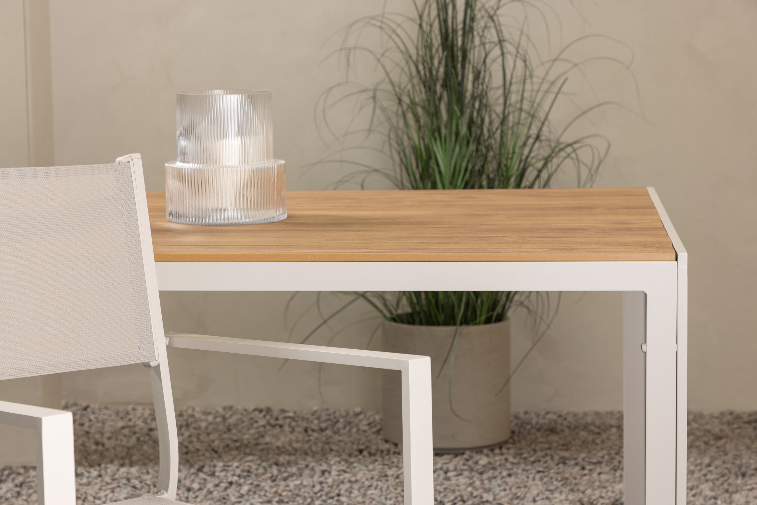 Nohr Tuintafel 'Erikka' 205 x 90cm, kleur Beige