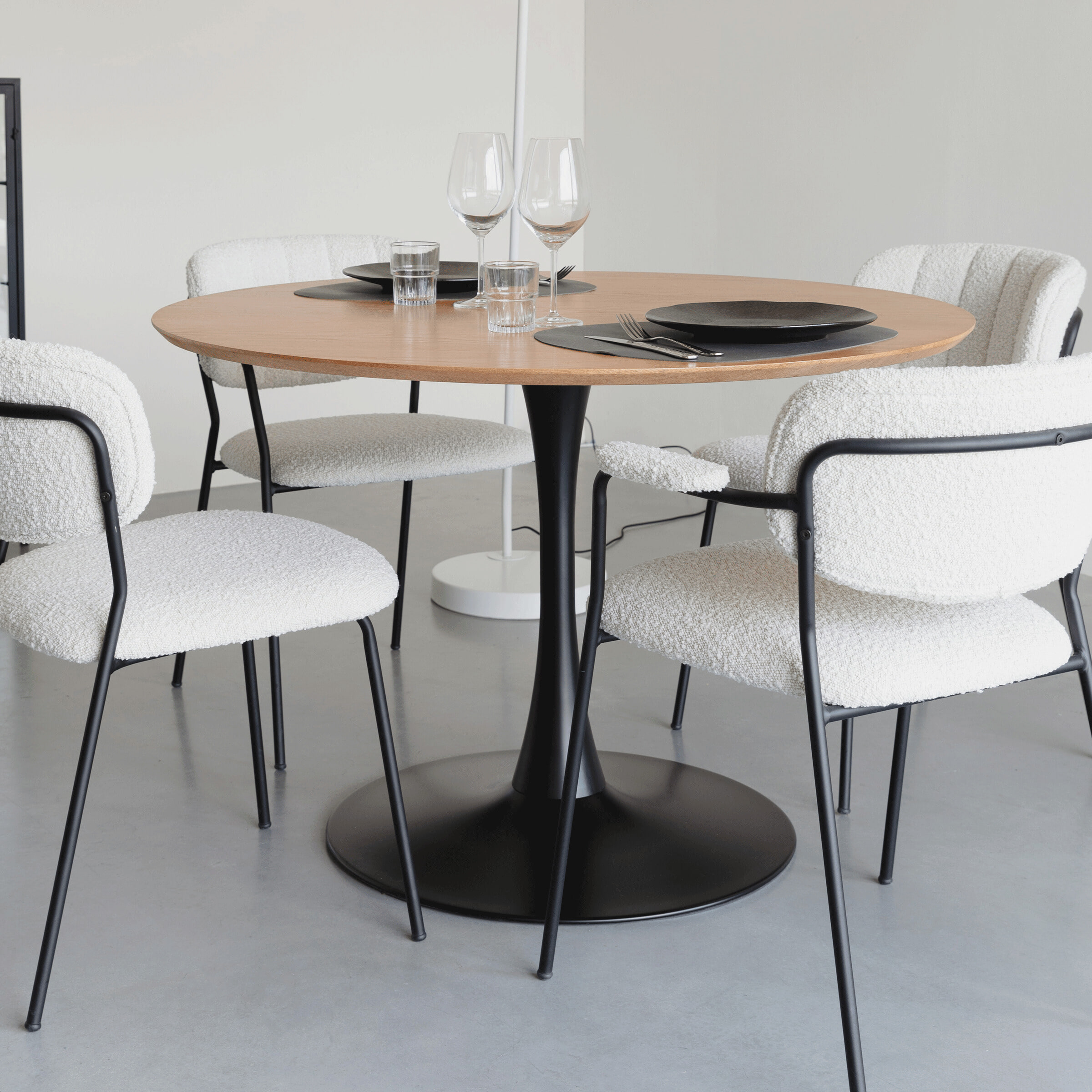 ZILT Ronde Eettafel 'Shandi' 110cm