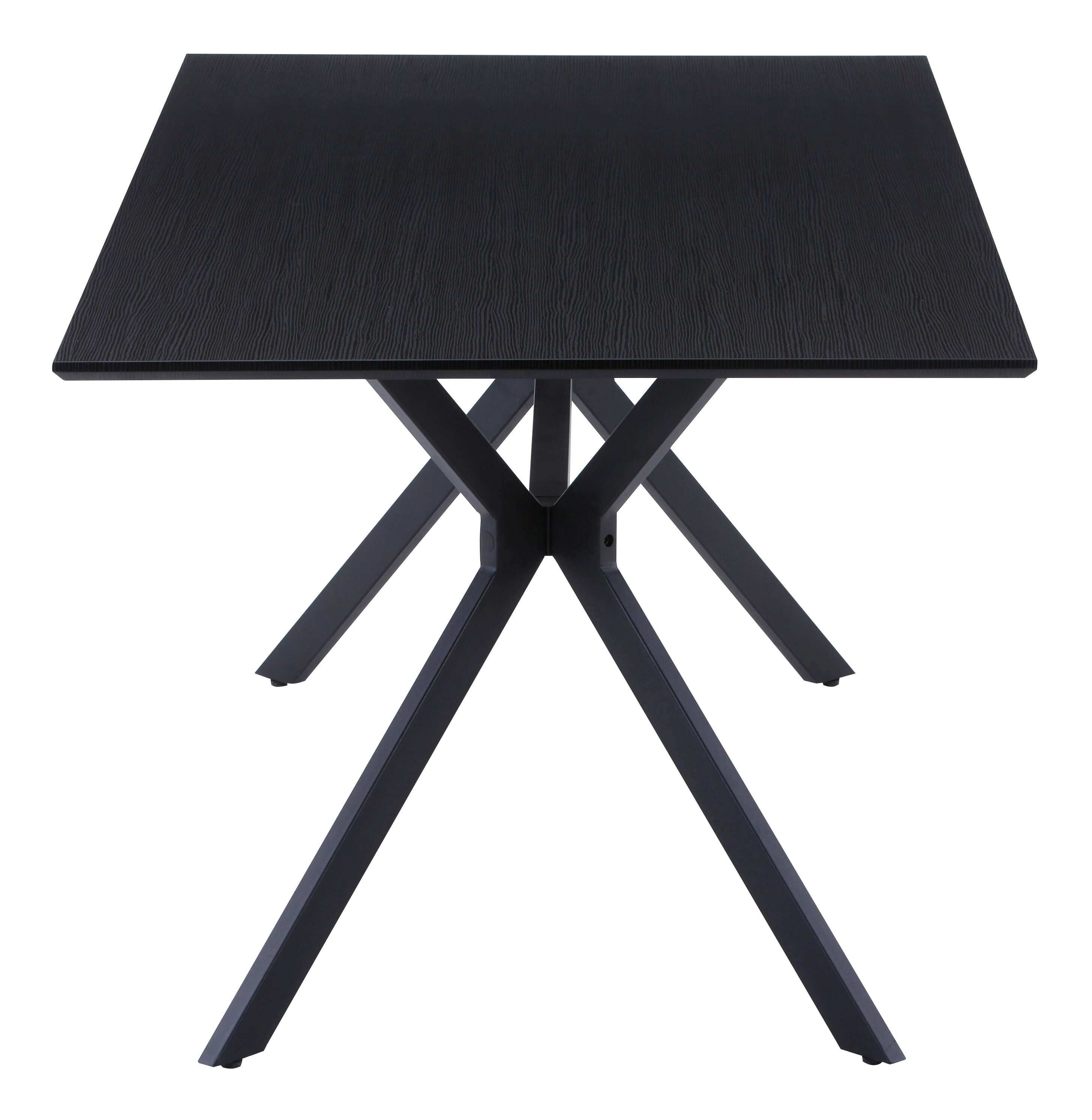 Artistiq Eettafel 'Alfonso' 180 x 90cm, kleur Zwart