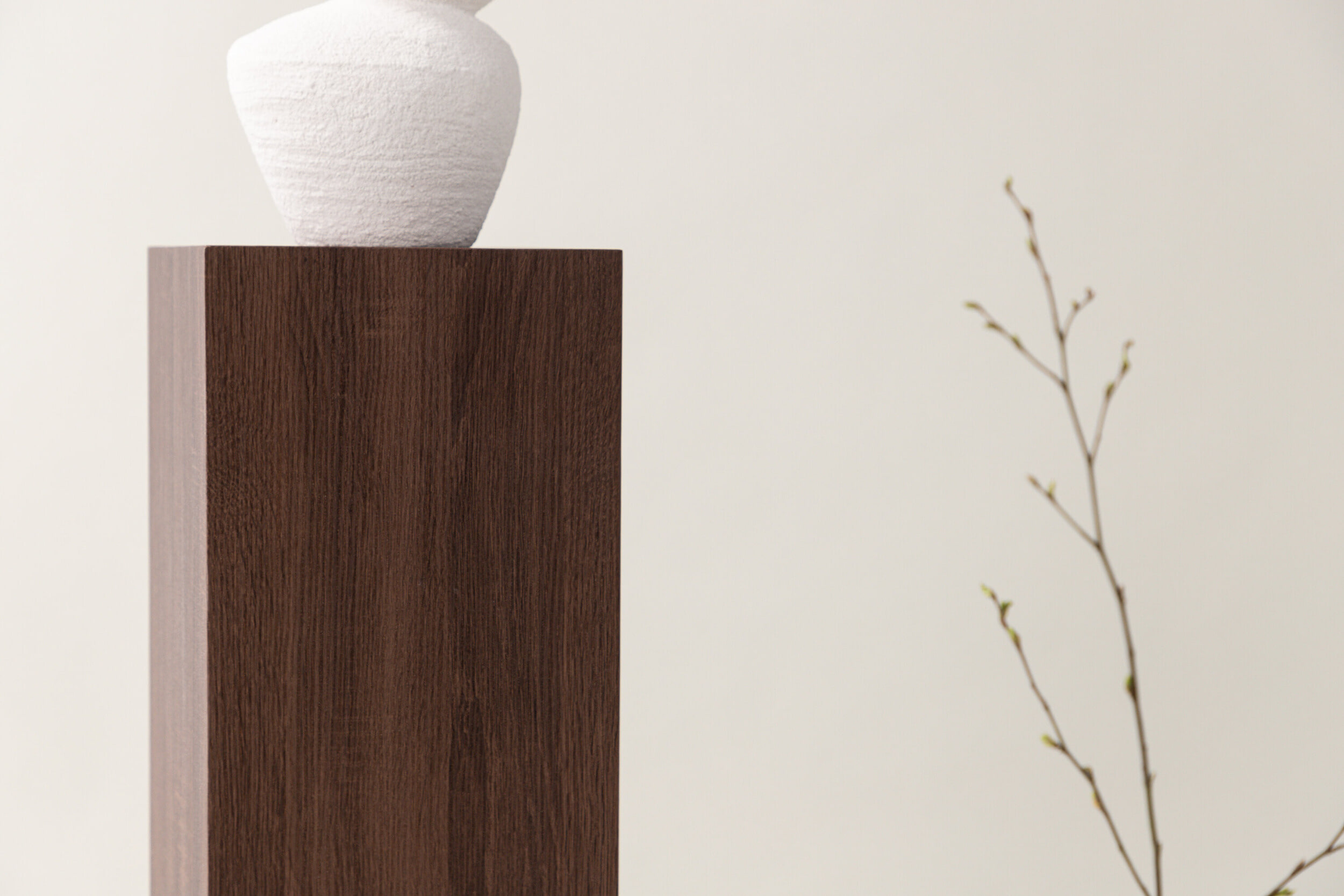Nohr Zuil 'Nykole' 95cm hoog, kleur Bruin