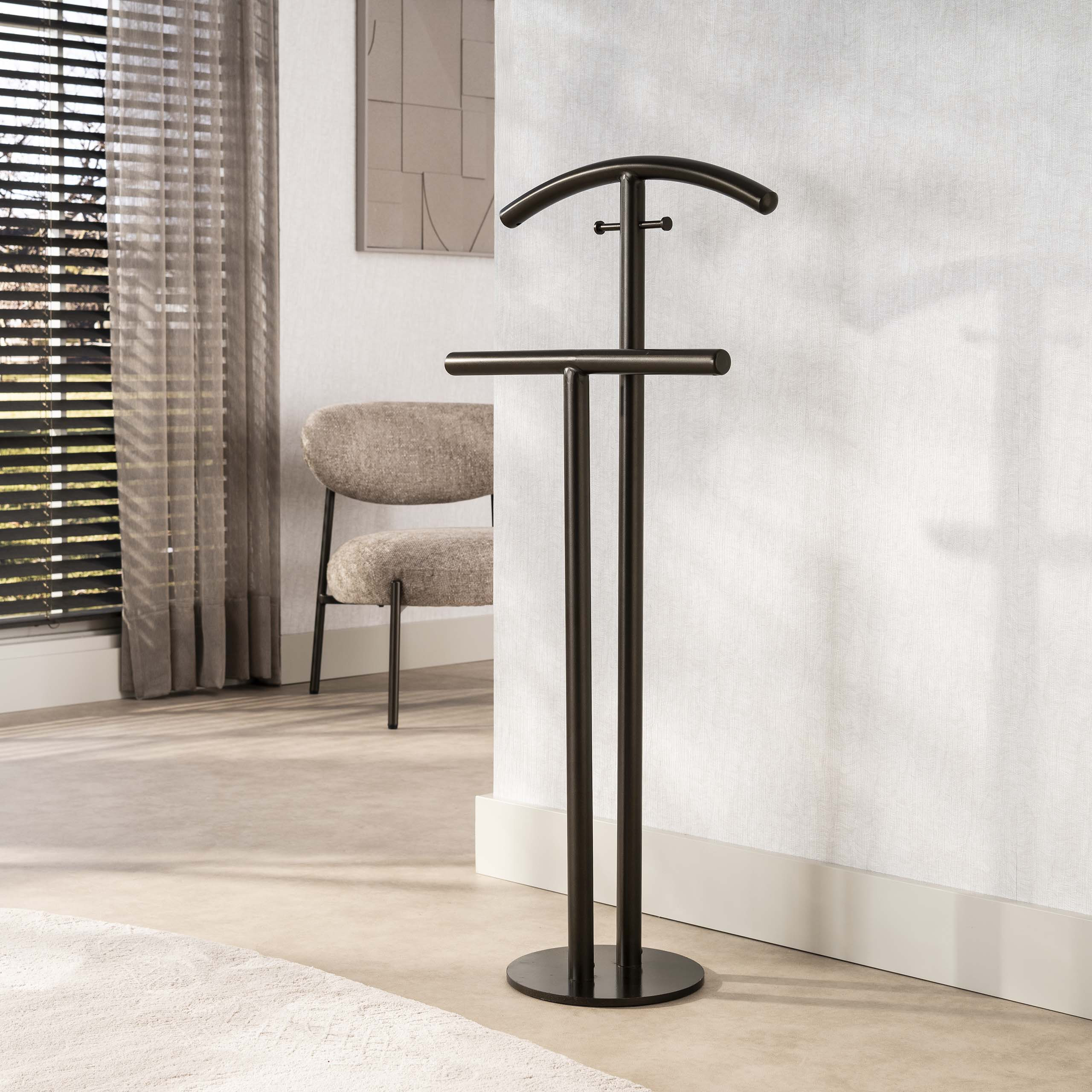 LifestyleFurn Dressboy Karalynn 106cm hoog - Drift Brown