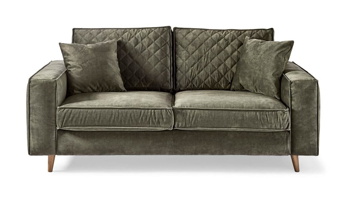 Rivièra Maison 2,5-zits Bank 'Kendall' Velvet, kleur Ivy Rivièra Maison 2,5-zits Bank 'Kendall' Velvet, kleur Ivy