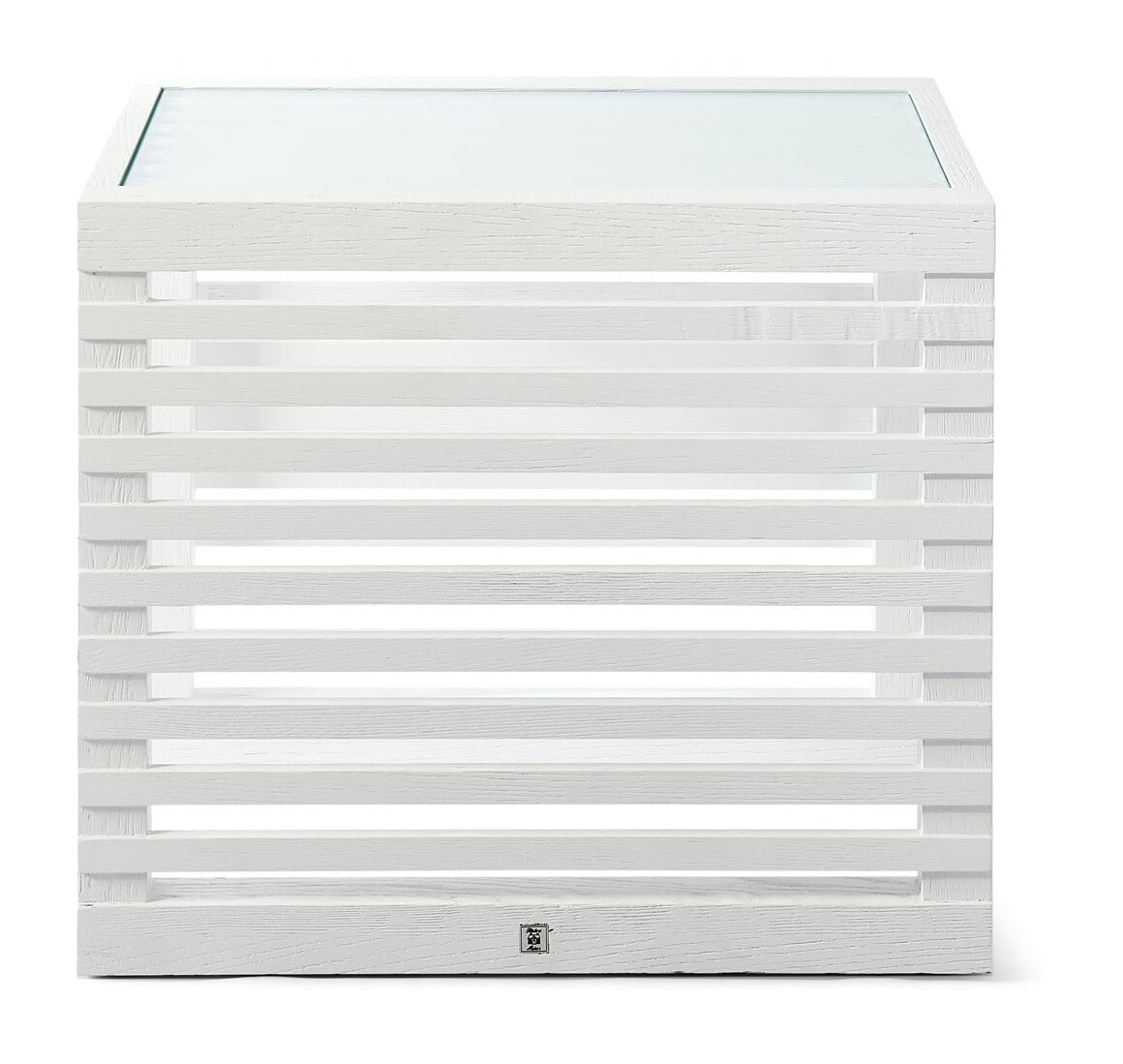Rivièra Maison Bijzettafel 'Divers Cove' 65 x 45cm, kleur White Rivièra Maison Bijzettafel 'Divers Cove' 65 x 45cm, kleur White