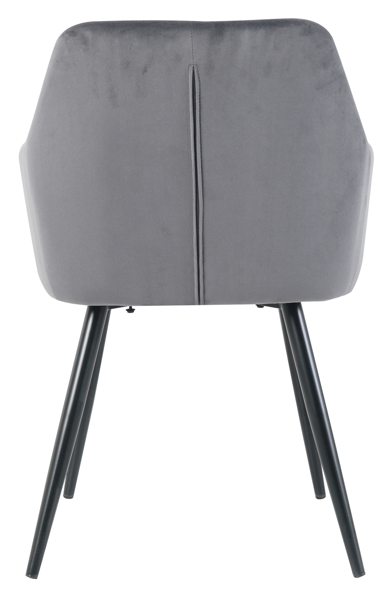 Artistiq Eetkamerstoel 'Tora' Velvet, kleur Antraciet