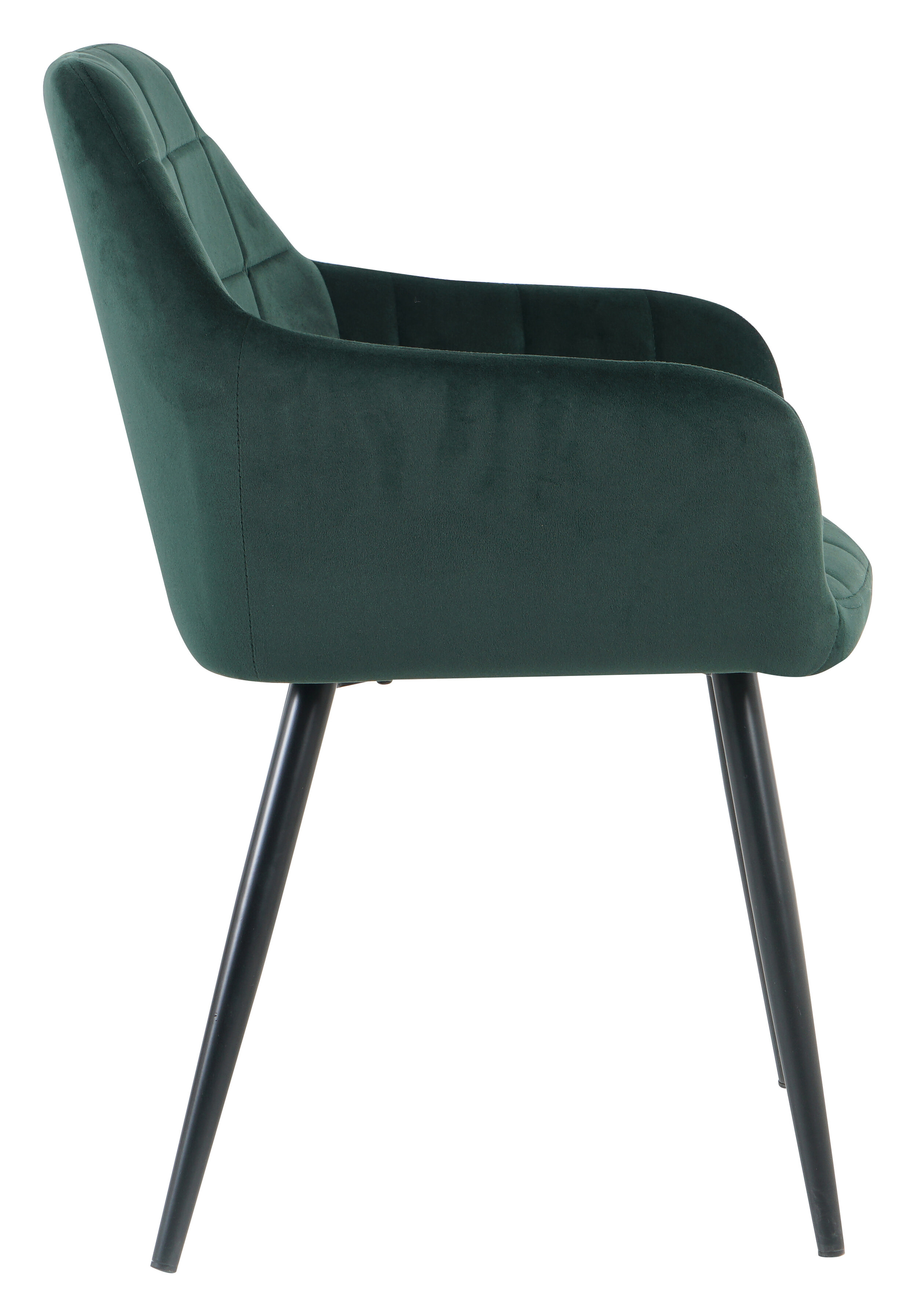 Artistiq Eetkamerstoel 'Tora' Velvet, kleur Groen