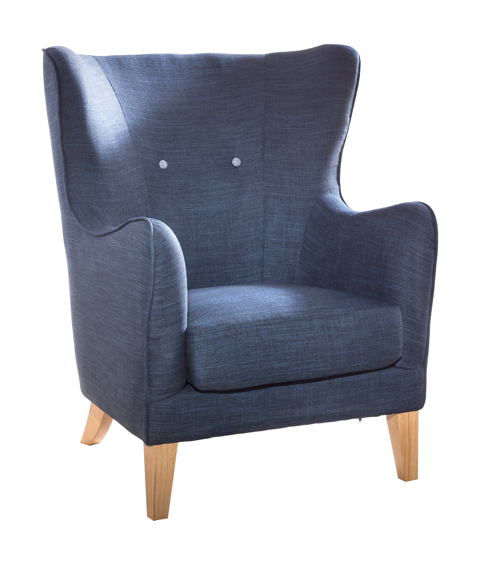 Artistiq Fauteuil 'Jerry' kleur Blauw Artistiq Fauteuil 'Jerry' kleur Blauw
