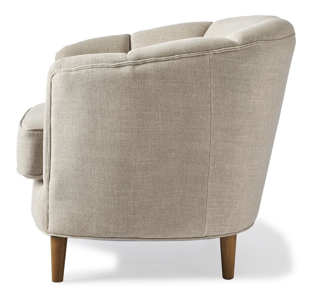 Rivièra Maison Fauteuil 'Rue Royale' Linen, kleur Fabulous Flax