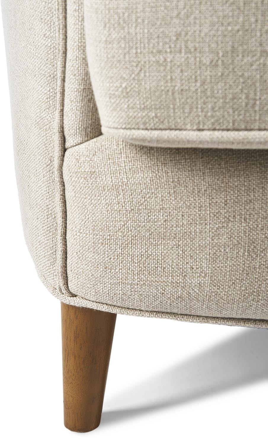 Rivièra Maison Fauteuil 'Rue Royale' Linen, kleur Fabulous Flax