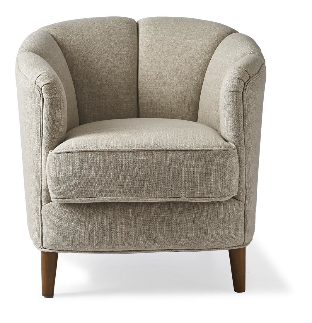 Rivièra Maison Fauteuil 'Rue Royale' Linen, kleur Fabulous Flax
