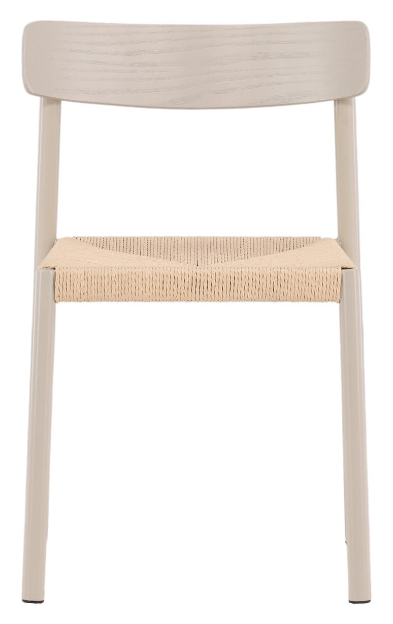 Nohr Eetkamerstoel 'Tyeesha' Rattan, kleur Beige