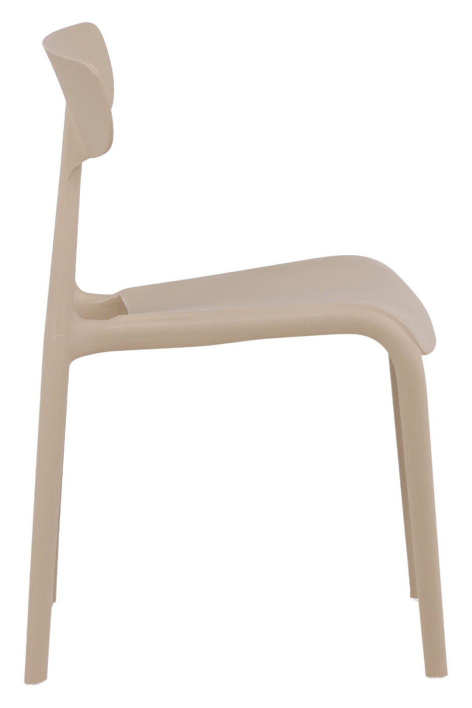 Nohr Eetkamerstoel 'Ziyad' Kunststof, kleur Beige