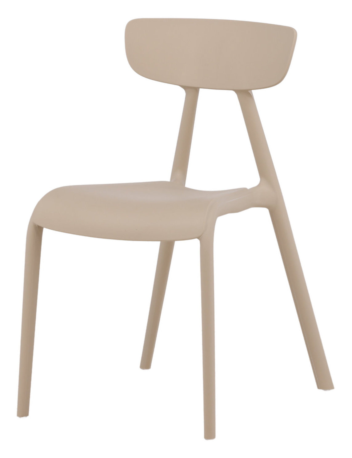 Nohr Eetkamerstoel 'Ziyad' Kunststof, kleur Beige
