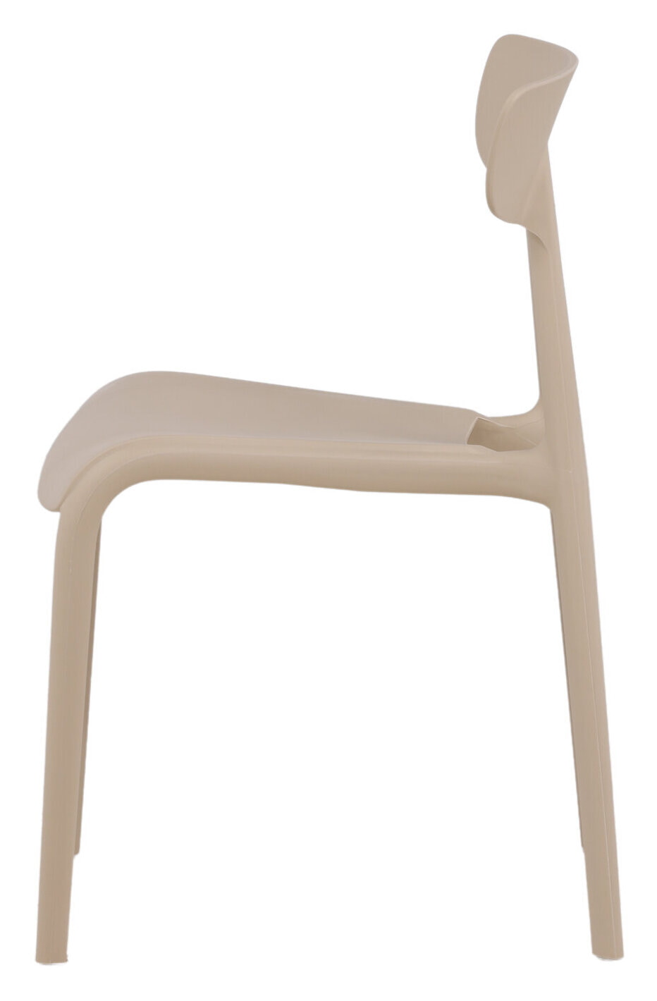 Nohr Eetkamerstoel 'Ziyad' Kunststof, kleur Beige