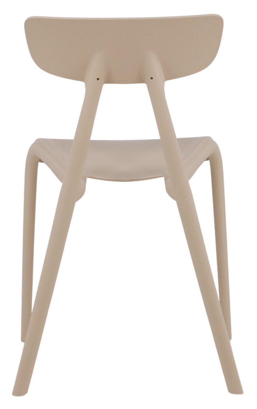 Nohr Eetkamerstoel 'Ziyad' Kunststof, kleur Beige