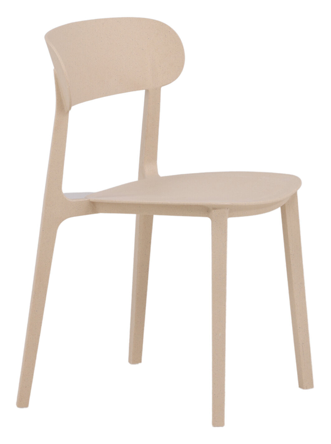 Nohr Eetkamerstoel 'Kahla' Kunststof, kleur Beige