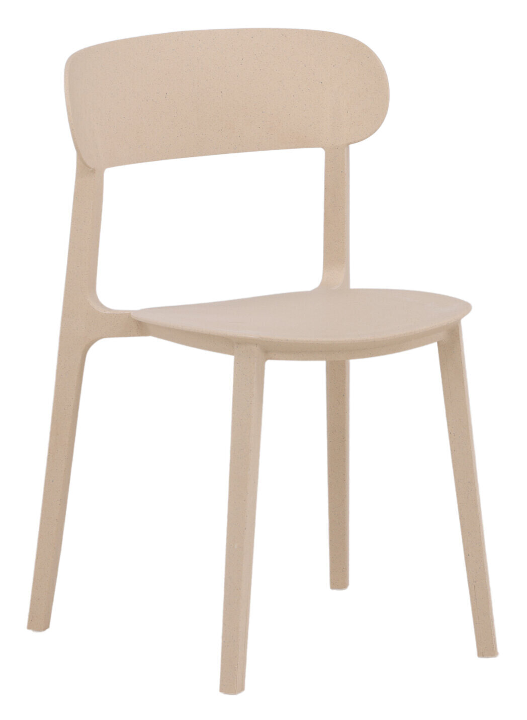 Nohr Eetkamerstoel 'Kahla' Kunststof, kleur Beige