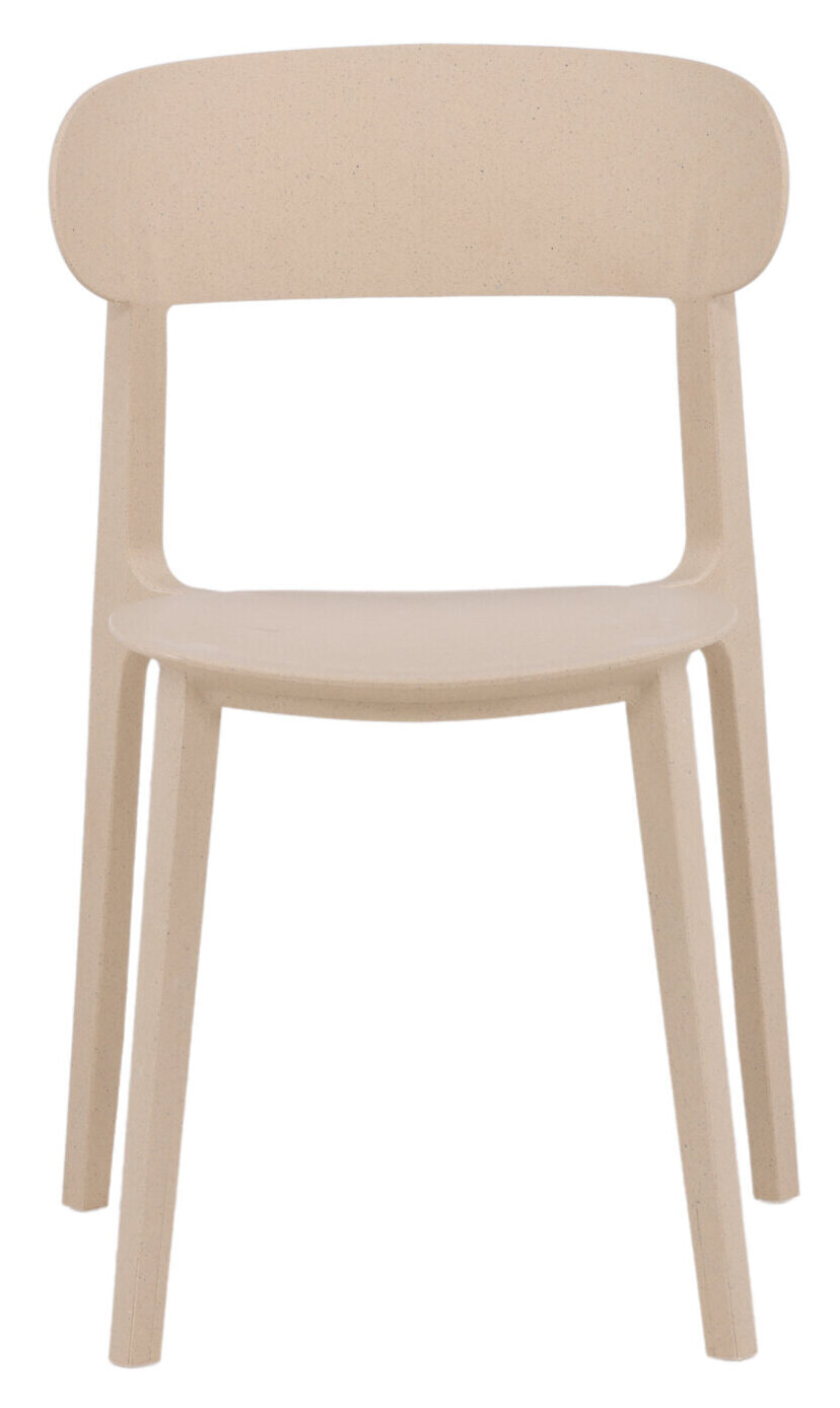Nohr Eetkamerstoel 'Kahla' Kunststof, kleur Beige