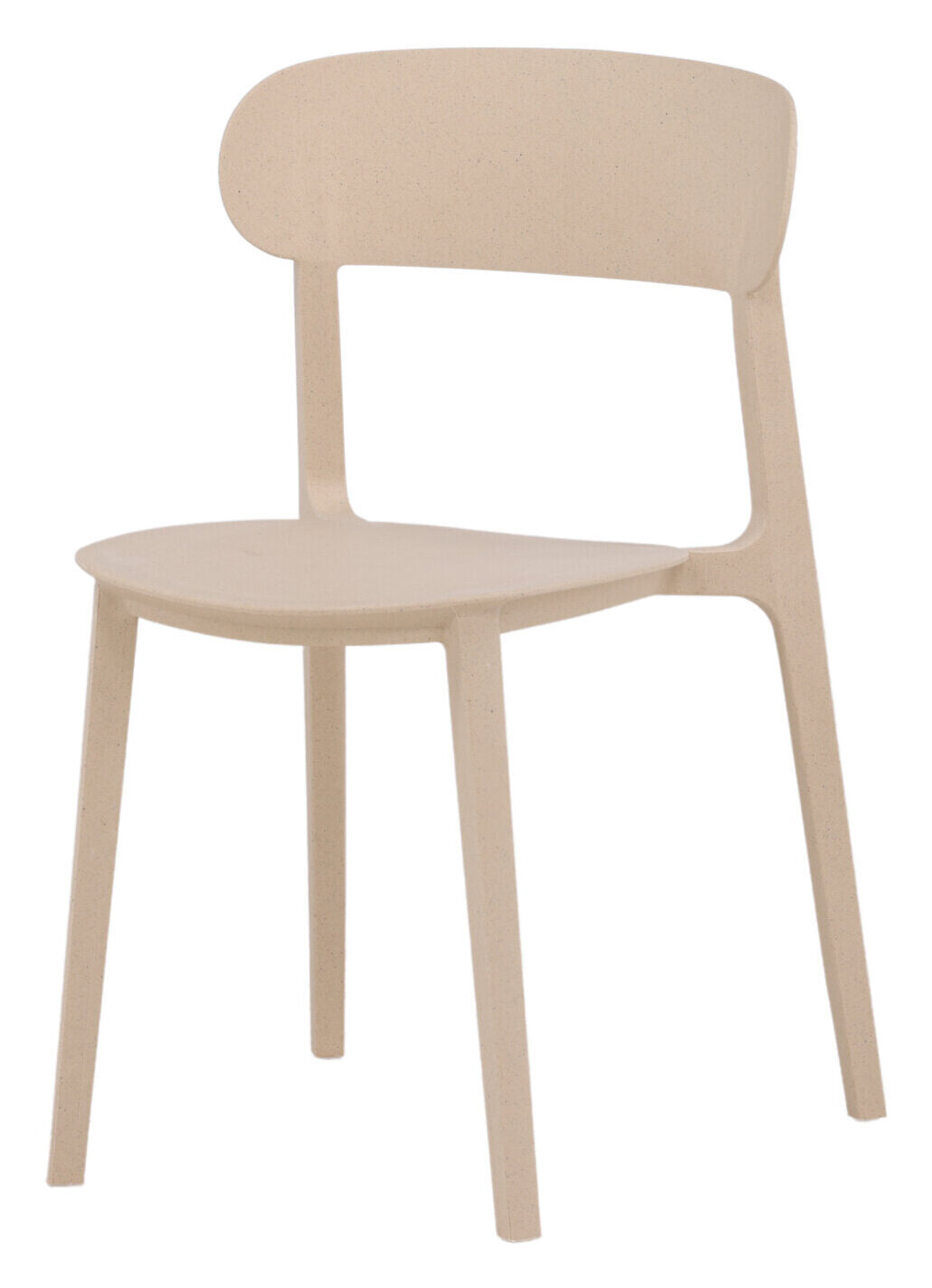 Nohr Eetkamerstoel 'Kahla' Kunststof, kleur Beige