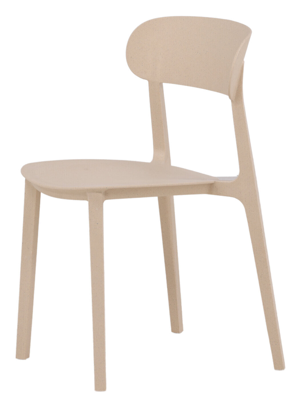 Nohr Eetkamerstoel 'Kahla' Kunststof, kleur Beige