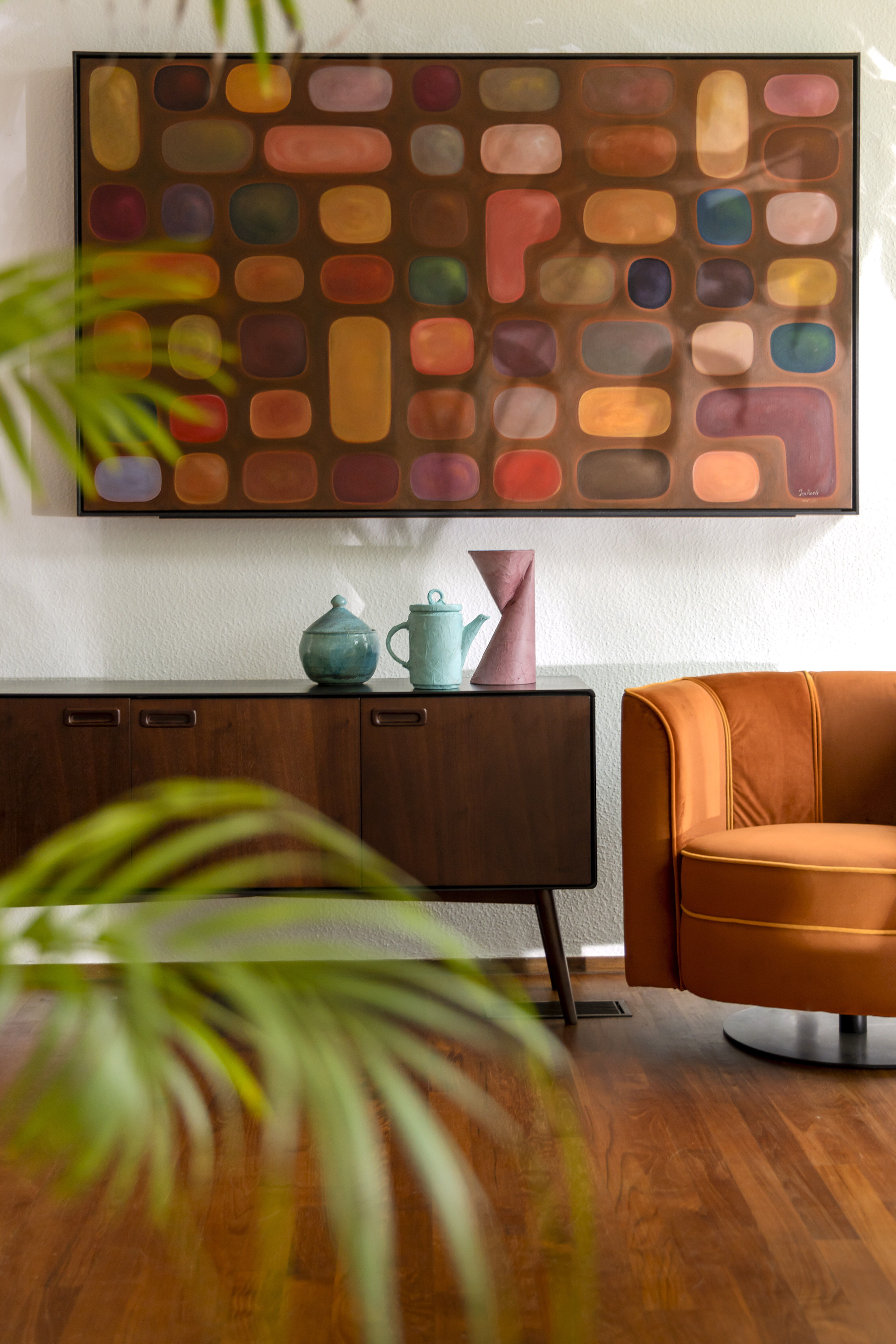 Dutchbone Dressoir 'Juju' Walnoot, 150cm