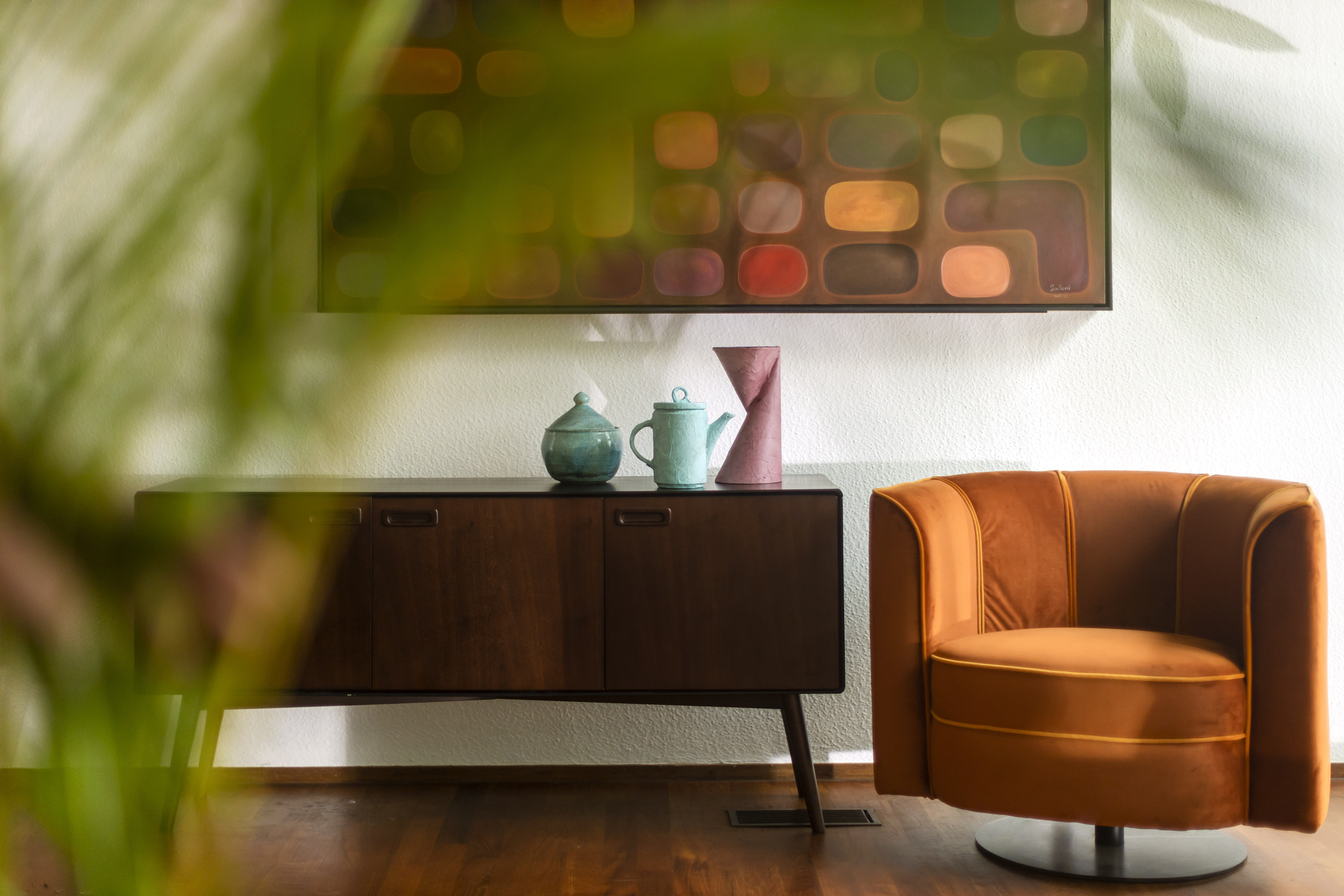 Dutchbone Dressoir 'Juju' Walnoot, 150cm