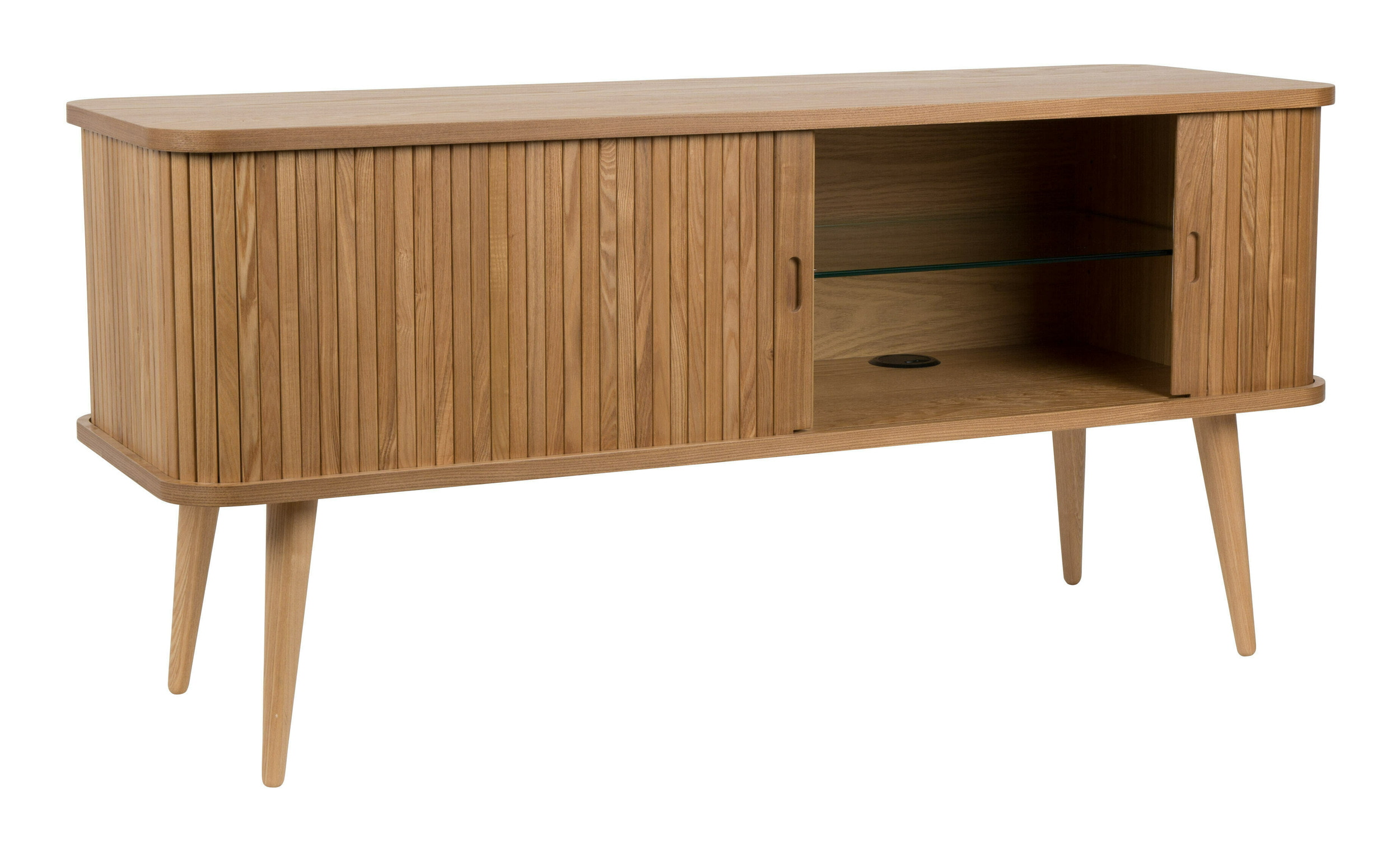 Zuiver TV-meubel 'Barbier' Essenhout, 120cm, kleur Naturel