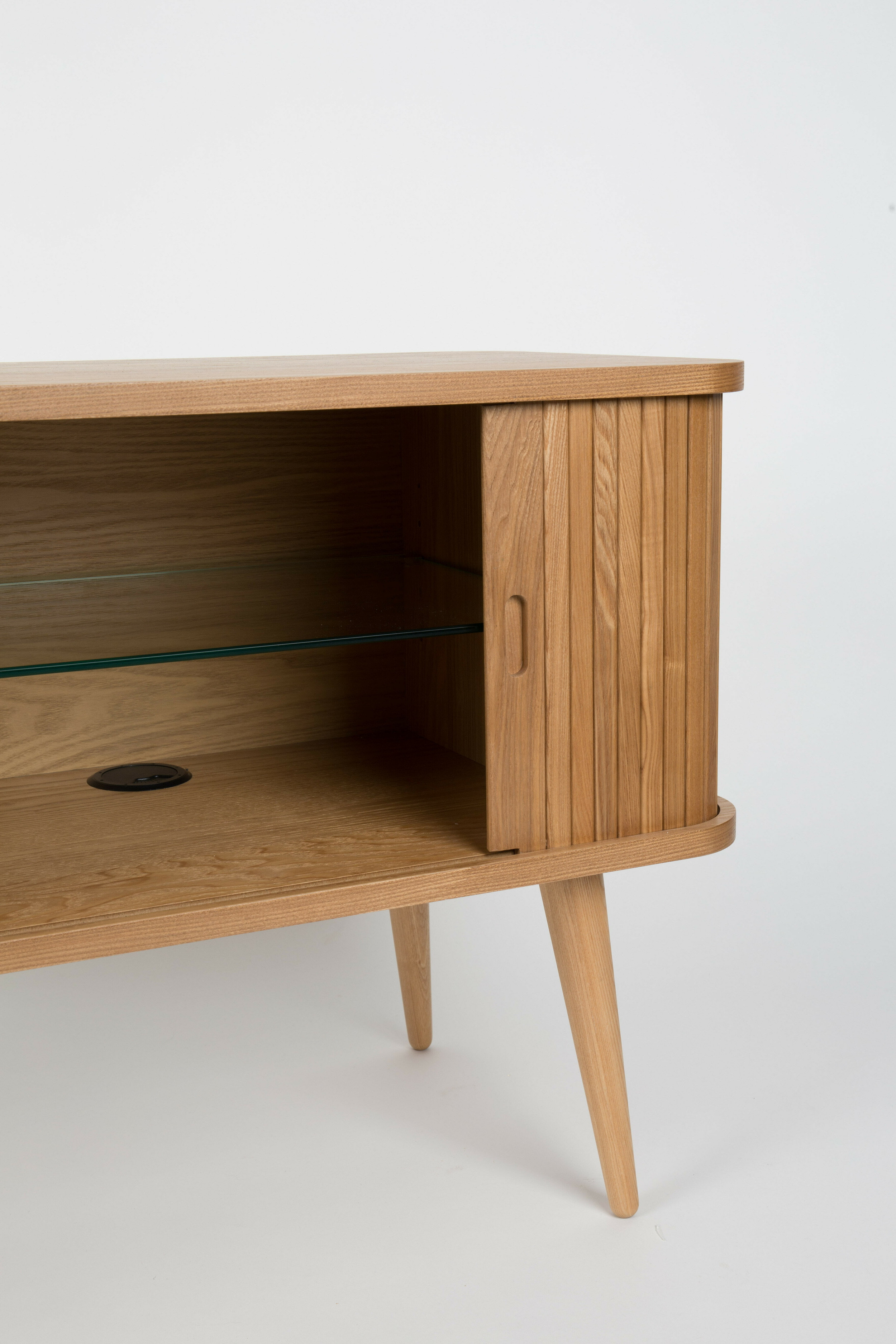 Zuiver TV-meubel 'Barbier' Essenhout, 120cm, kleur Naturel