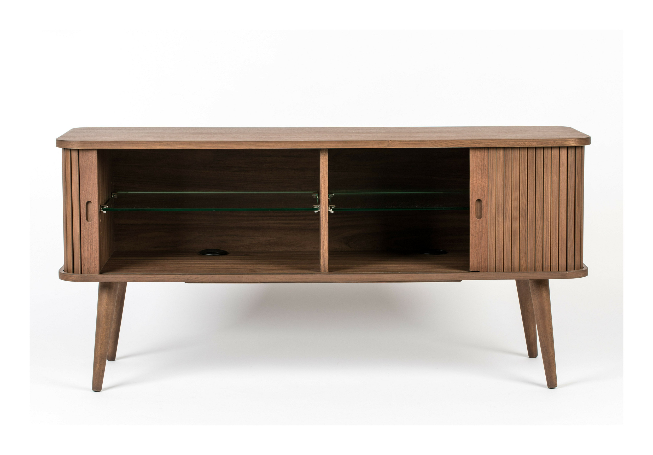 Zuiver TV-meubel 'Barbier' Walnoothout, 120cm, kleur Bruin