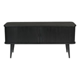 Zuiver TV-meubel 'Barbier' Eikenhout, 120cm, kleur Zwart