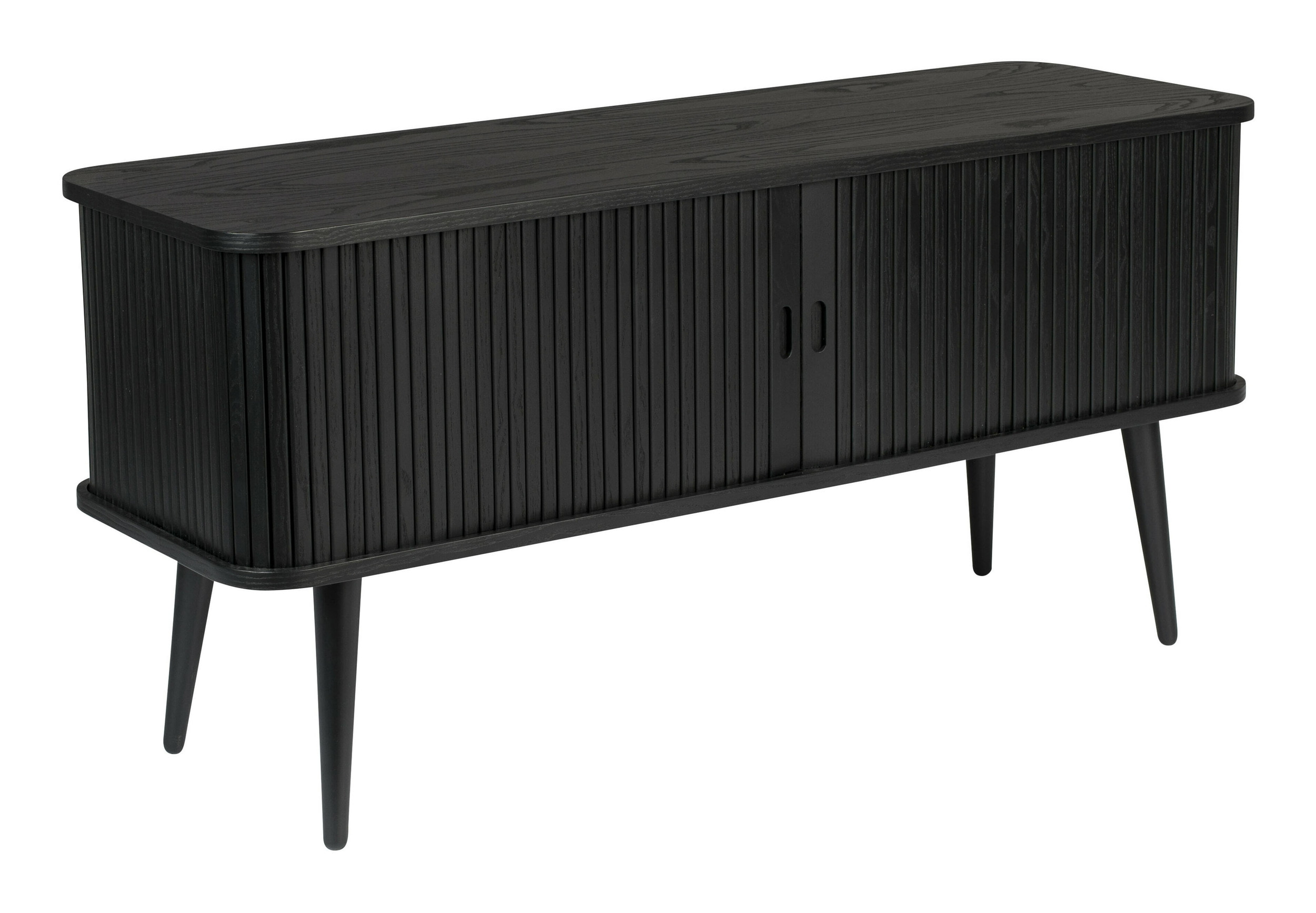 Zuiver TV-meubel 'Barbier' Eikenhout, 120cm, kleur Zwart