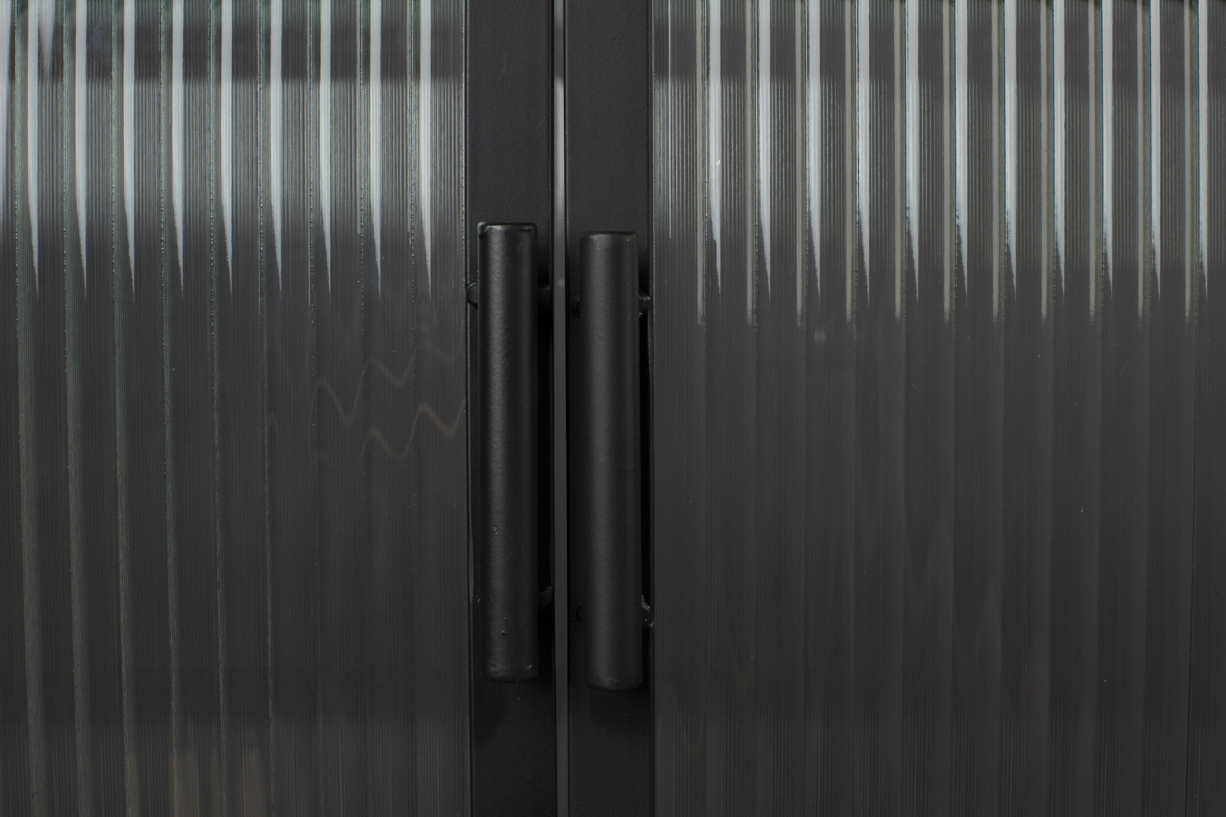 Dutchbone Dressoir 'Boli' Glas en metaal, 150cm