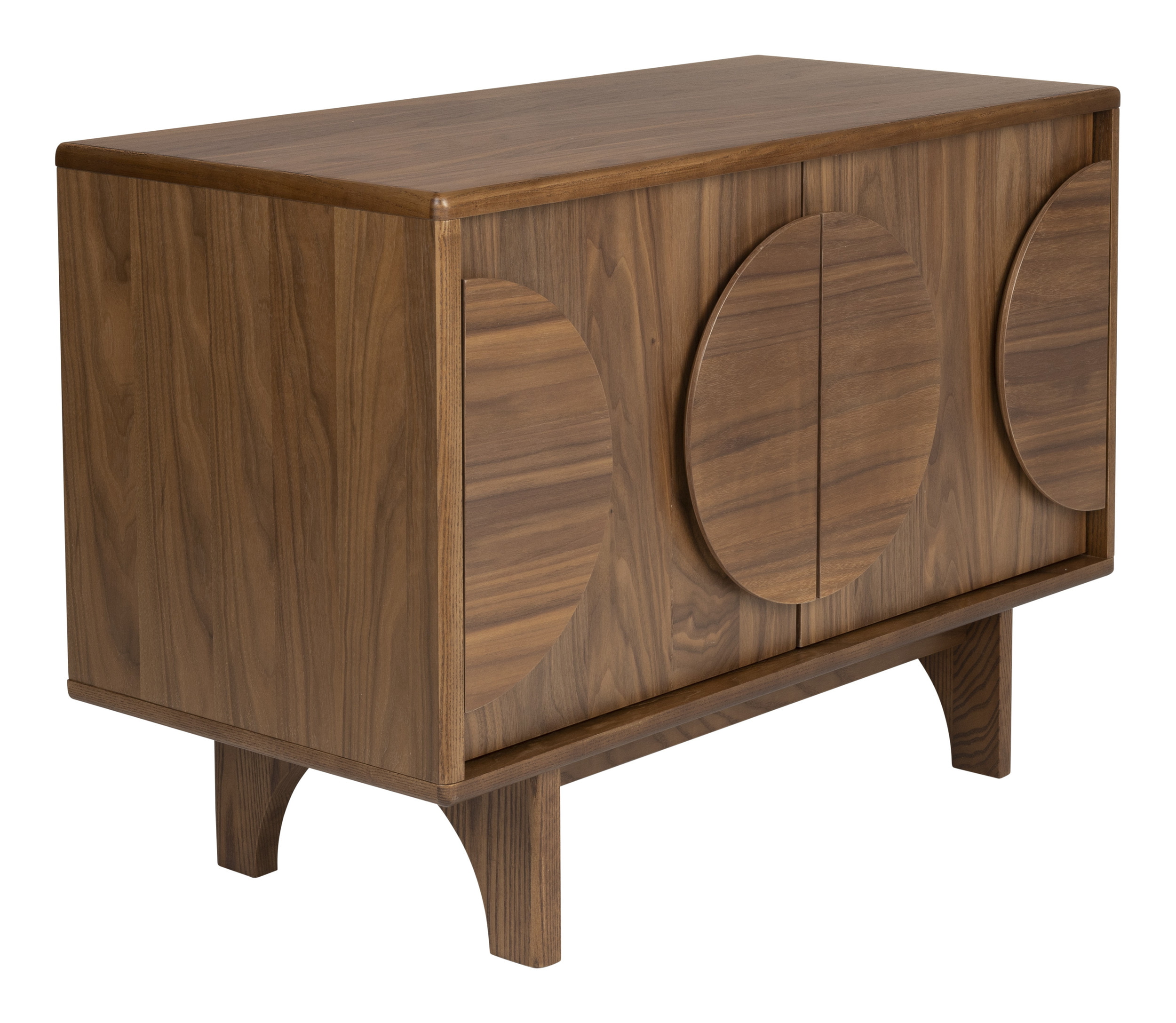 Zuiver Dressoir 'Groove' Walnoothout, 82cm