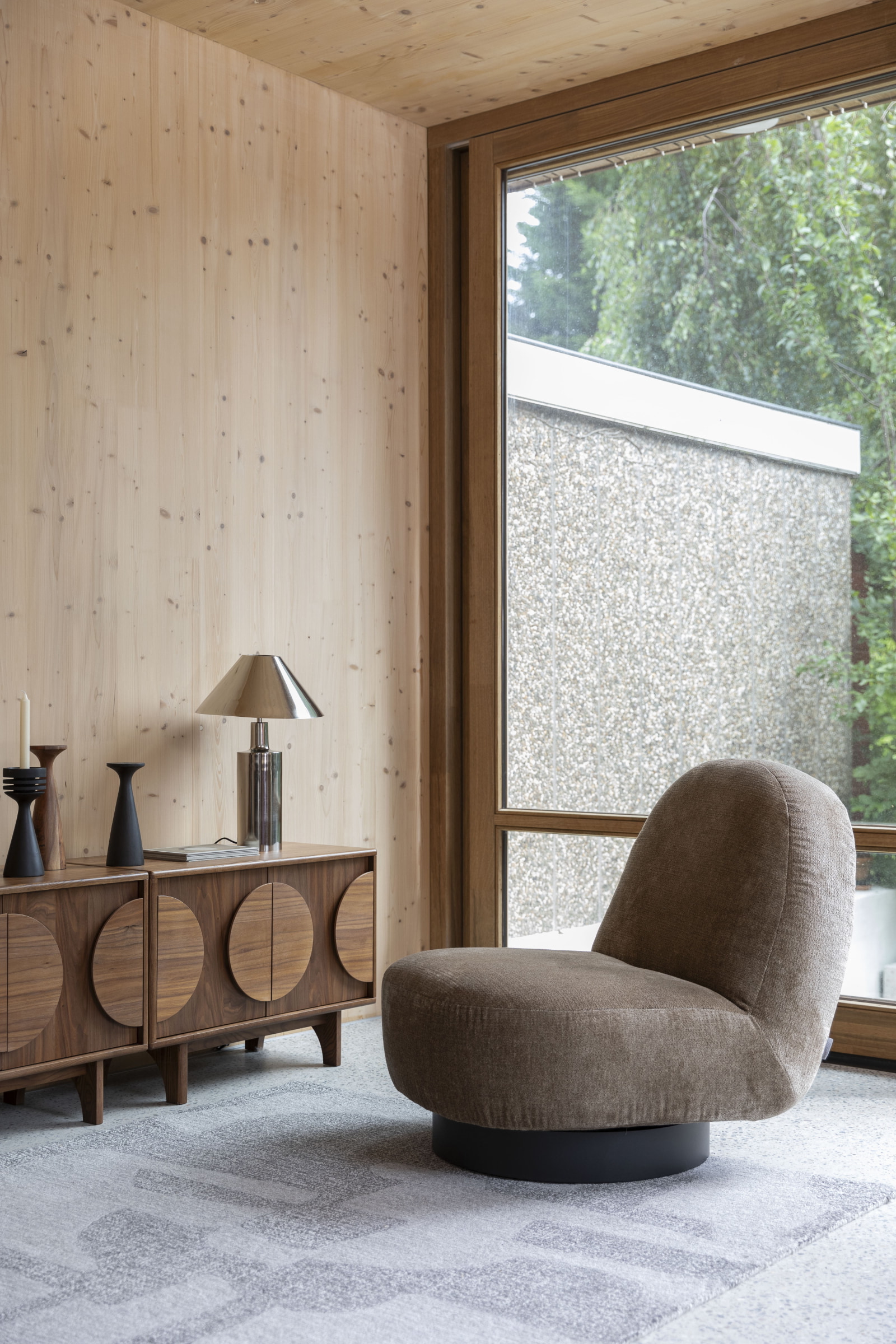 Zuiver Dressoir 'Groove' Walnoothout, 82cm