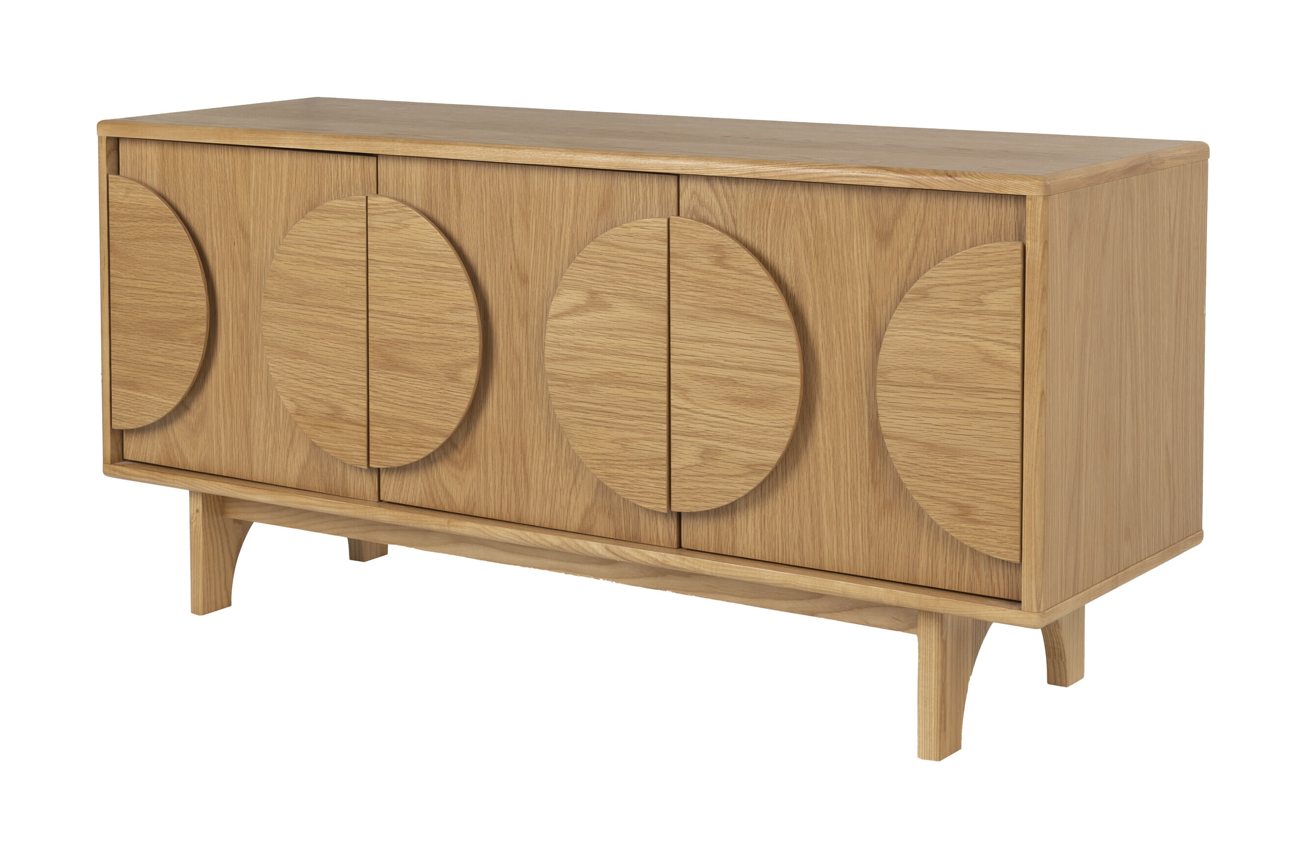 Zuiver TV-meubel 'Groove' Eikenhout, 120cm