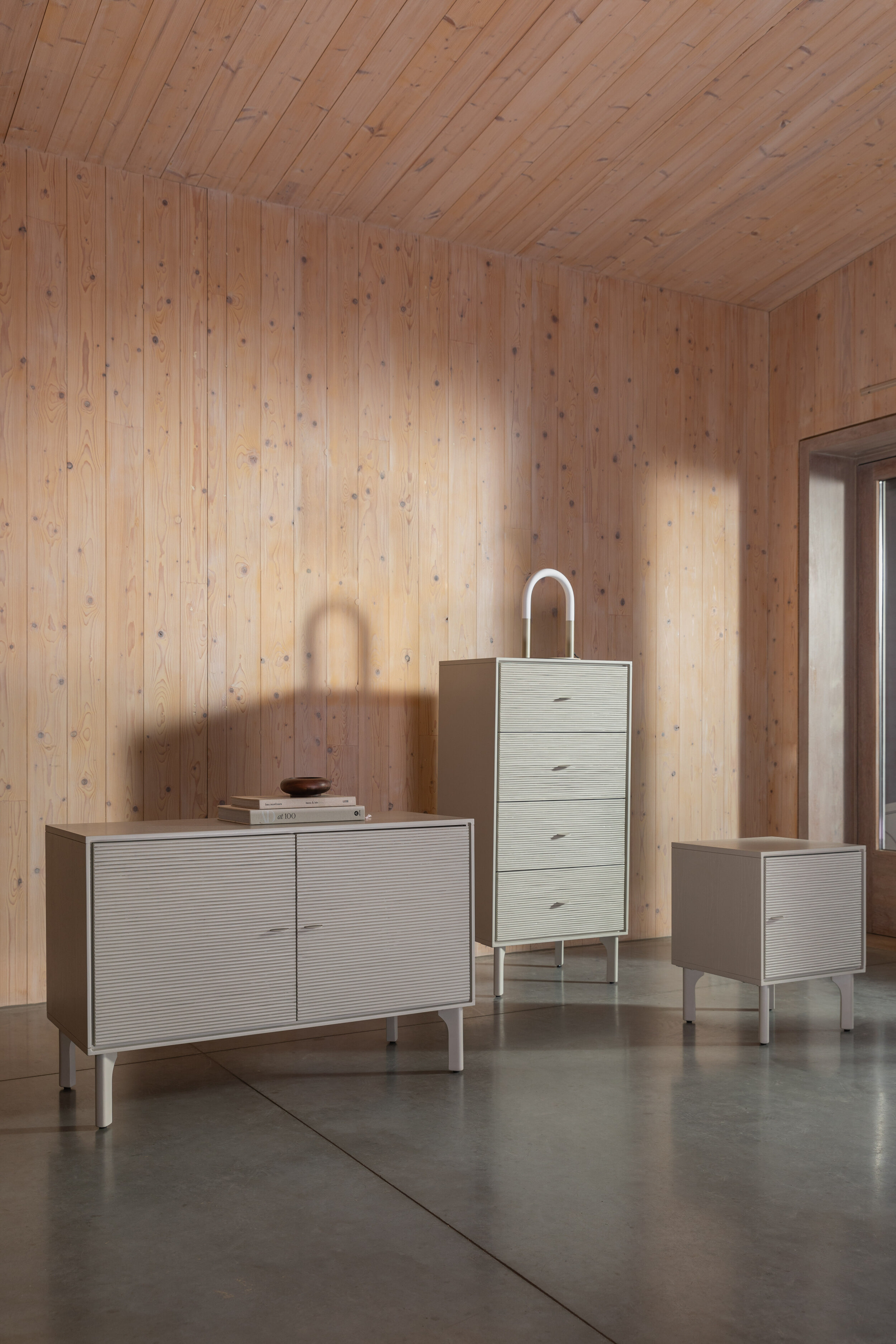 Zuiver Dressoir 'Morning' Acaciahout en rotan, 108cm