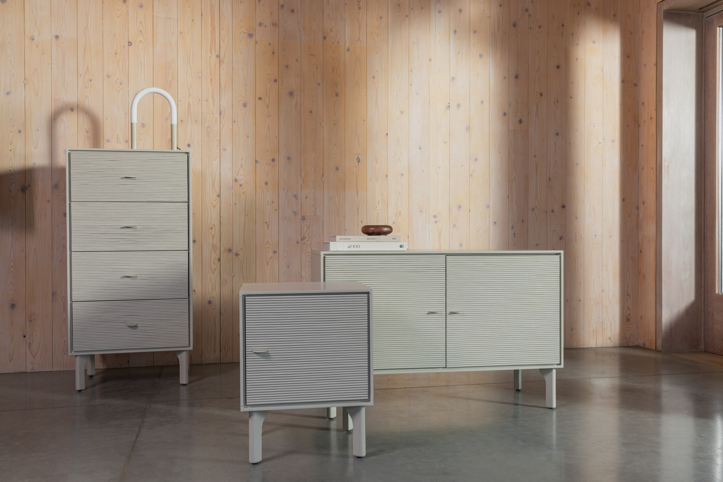 Zuiver Dressoir 'Morning' Acaciahout en rotan, 108cm