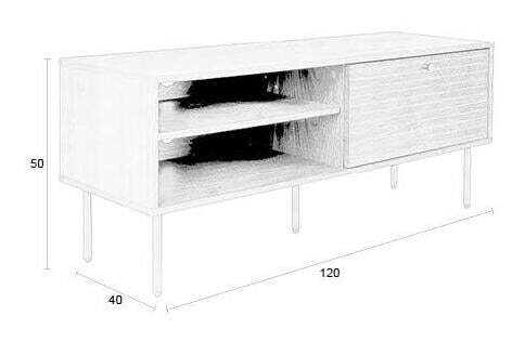 ZILT TV-meubel 'Jarin' MDF, 120cm