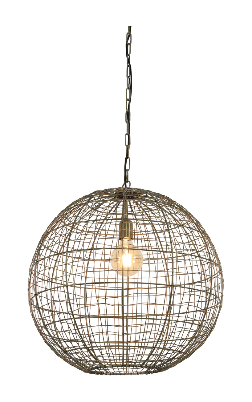 Light & Living Hanglamp 'Mirana' Ø55cm, kleur Antiek Brons