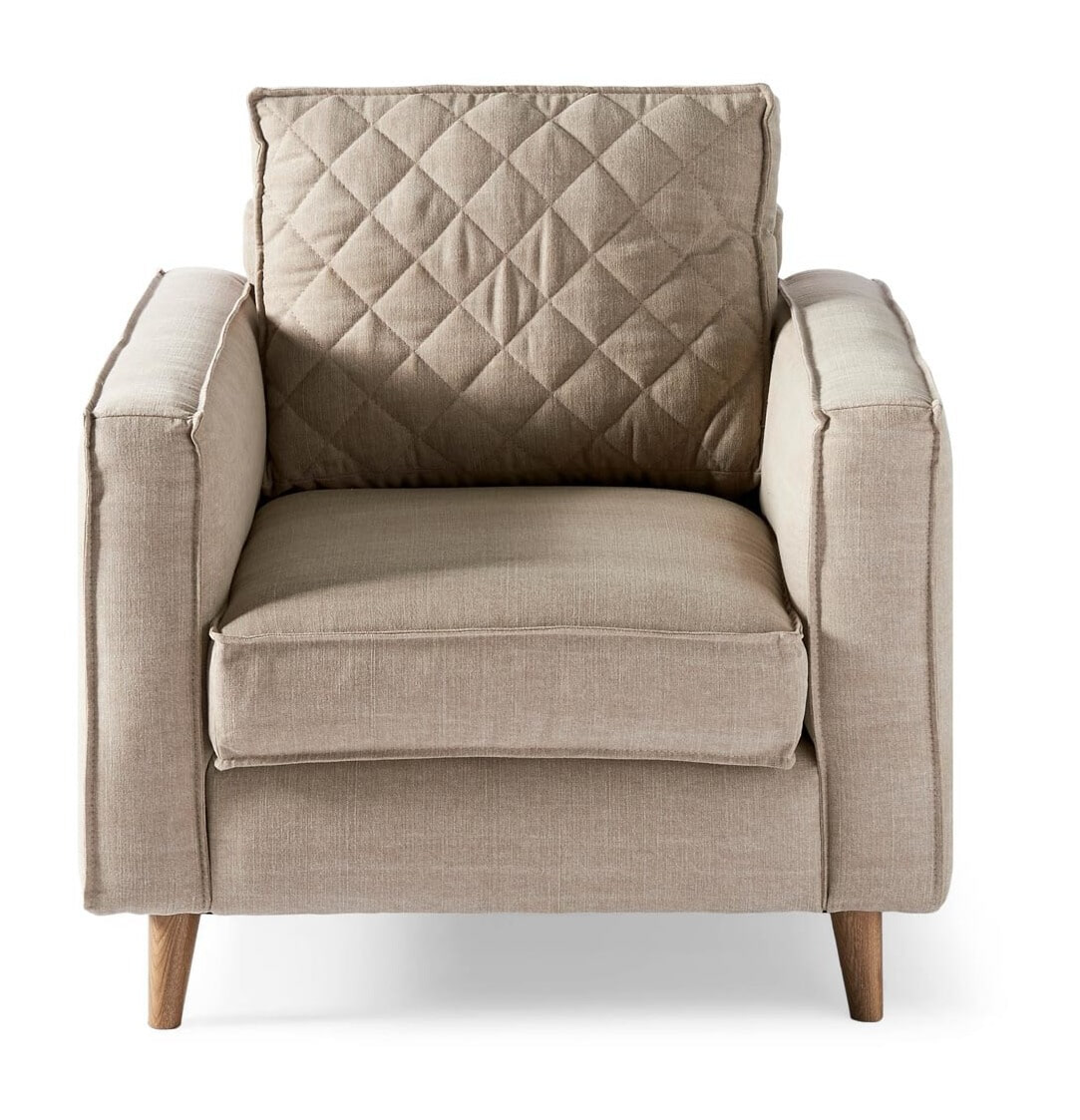 Rivièra Maison Fauteuil 'Kendall' Cotton, kleur Natural Rivièra Maison Fauteuil 'Kendall' Cotton, kleur Natural