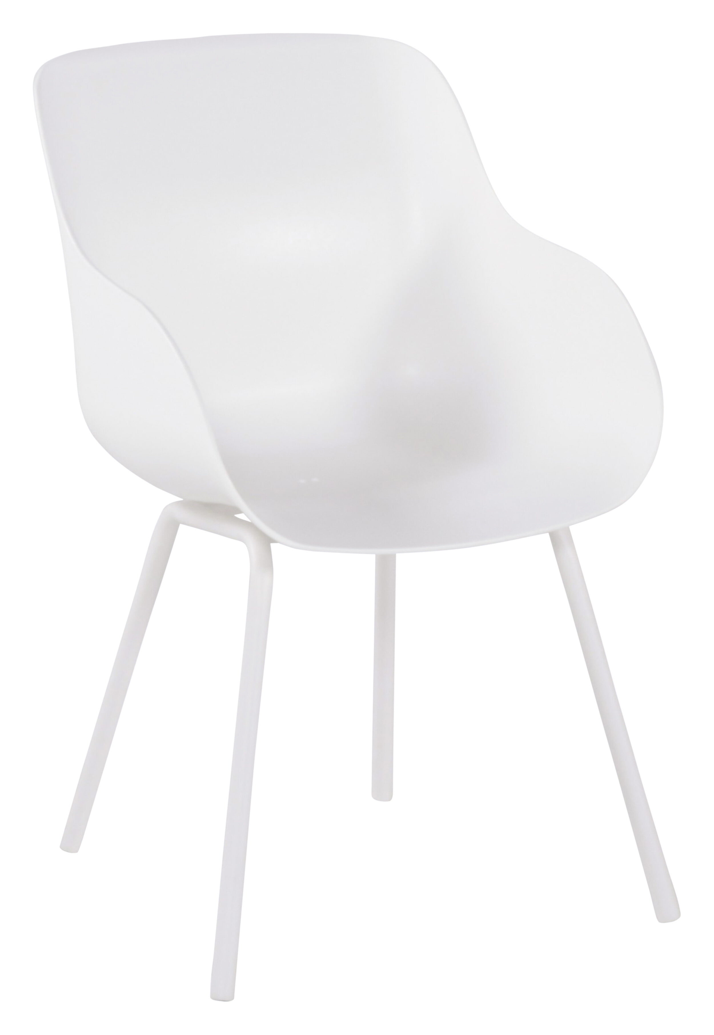 Hartman Tuinstoel 'Sophie Rondo' met armleuning, kleur Wit Hartman Tuinstoel 'Sophie Rondo' met armleuning, kleur Wit