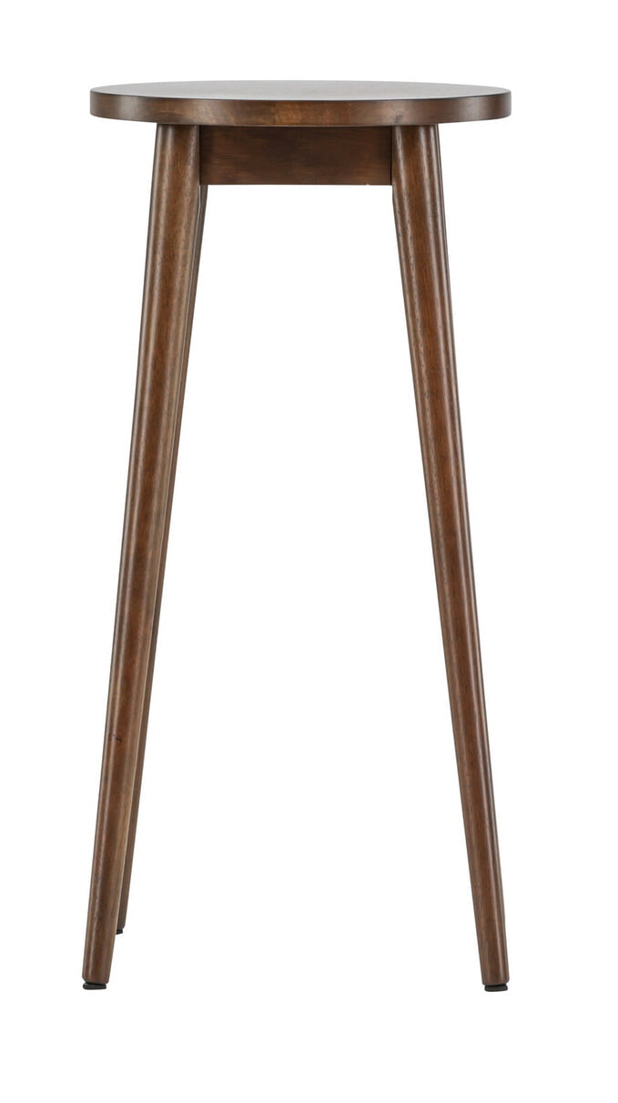 Nohr Barkruk 'Donella' Rubberhout, kleur Mokka (zithoogte 75cm)