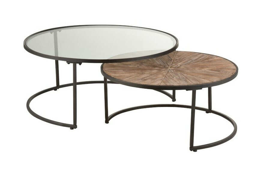 J-Line Salontafel 'Jeanine' Set van 2 stuks J-Line Salontafel 'Jeanine' Set van 2 stuks