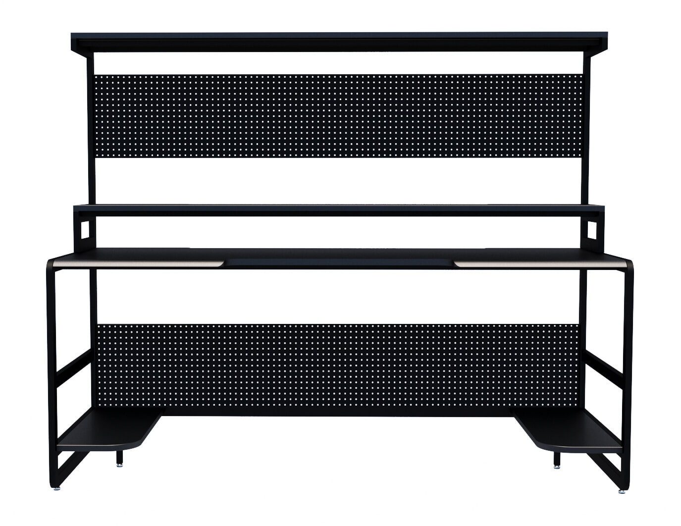 Artistiq Bureau 'Larssen' 180cm, kleur zwart