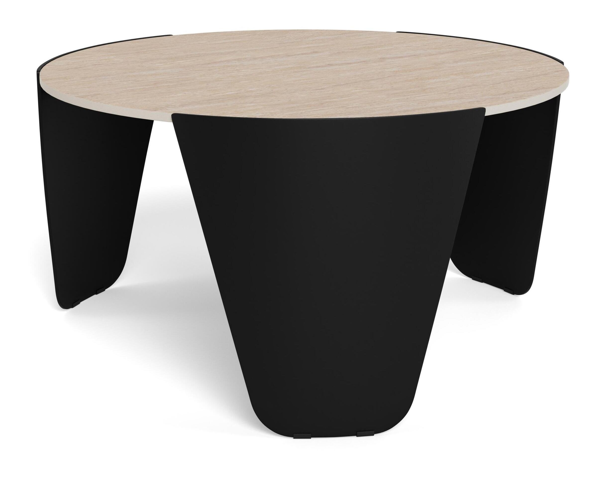 Bendt Ronde Salontafel Jahan Keramiek, 80cm - Beige