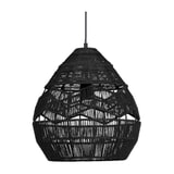 WOOOD Exclusive Hanglamp 'Adelaide' Ø35cm, kleur Zwart